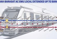 सियालदह मंडल ने 20 अगस्त 2026 से एसी ईएमयू लोकल सेवा का बनगांव तक किया विस्तार